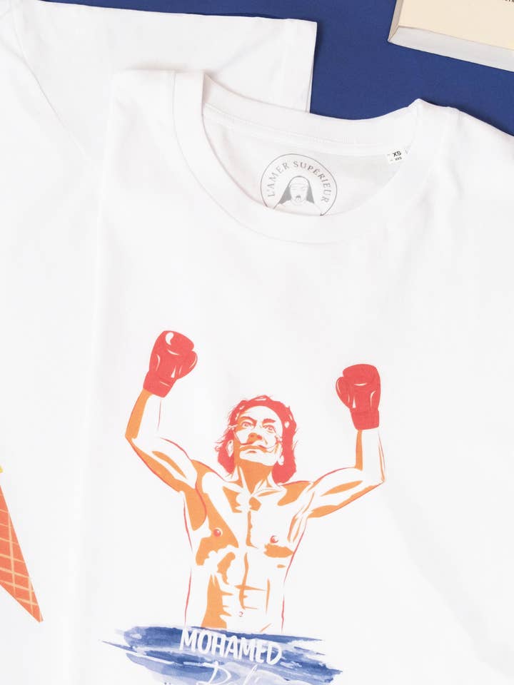 The Dali - T-shirt tryckt i Frankrike för wholesale av L'Amer supérieur