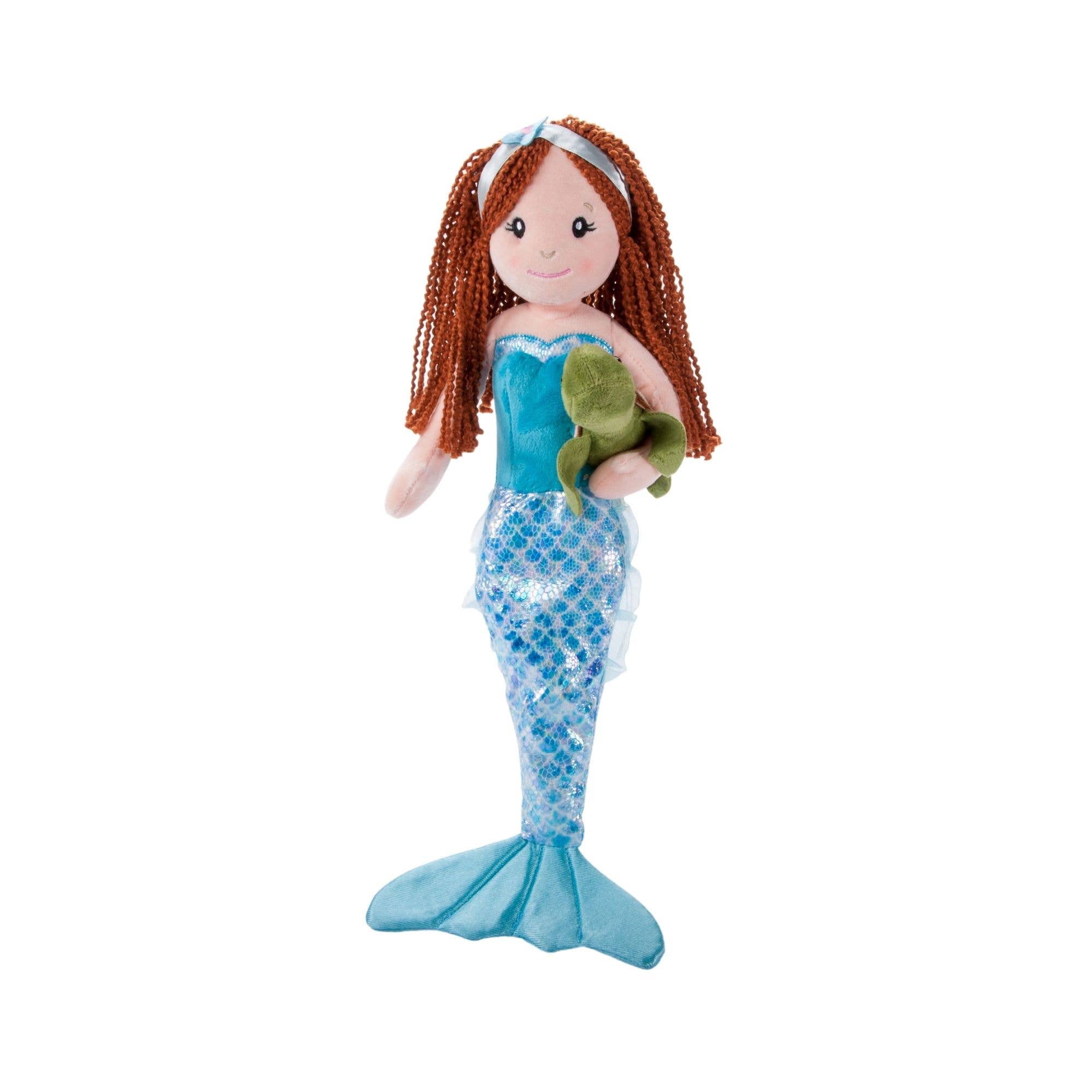 The Petting Zoo - Wholesale Doll - Kids - 17" (45cm) Mermaid Doll Asst & Turtle2