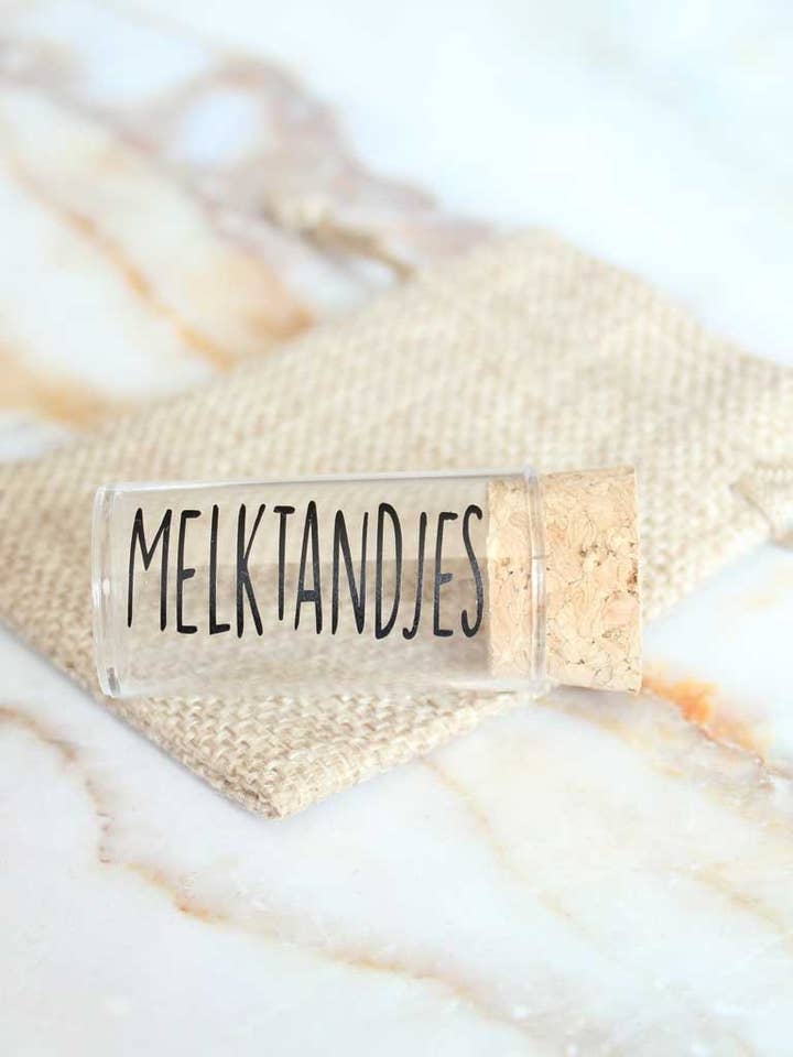 Milk Teeth Tube for wholesale by Made for Little Monkeys