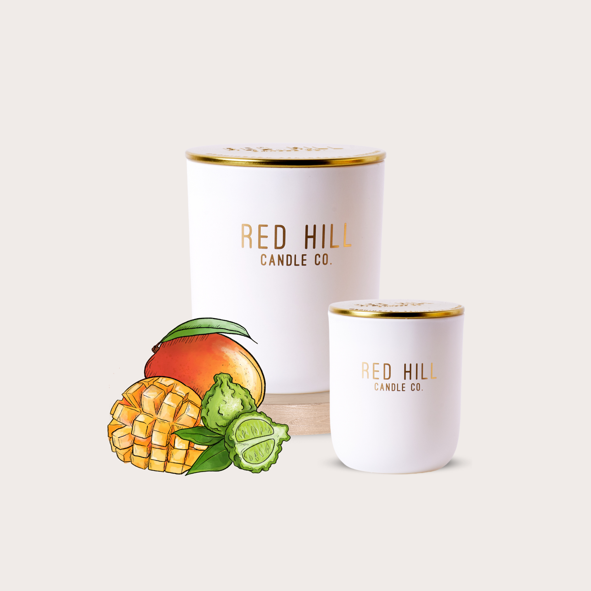 Red Hill Candle Co. - Wholesale Jar/Filled Candle - Thai Lime & Mango Candle0