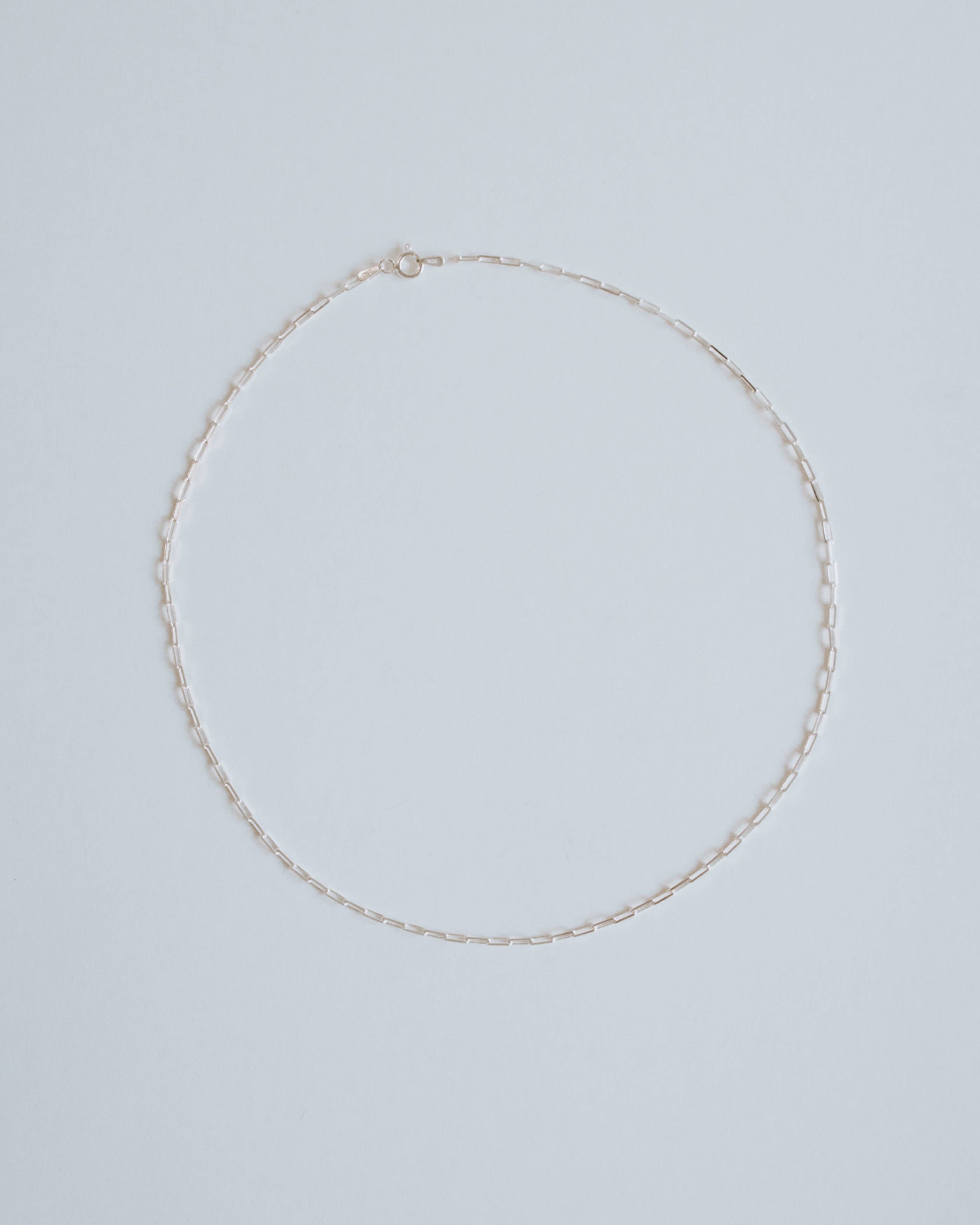 Sydney Rose Co. - Wholesale Link & Chain Necklace - Petite Paperclip Necklace - Sterling Silver3