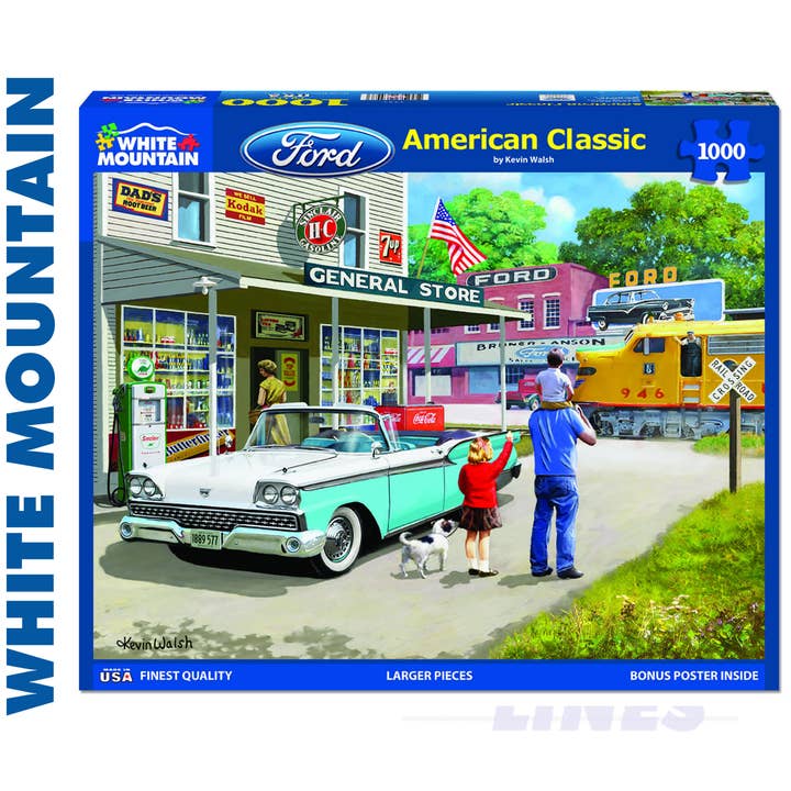 Hobby-lines – wholesale Puzzle – Adult – American Classics 1000 pc Puzzle | 1352pz