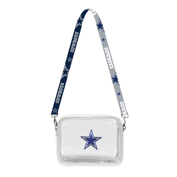 NFL Dallas Cowboys Clear Fanny Fan Purse for wholesale by Little Earth Productions