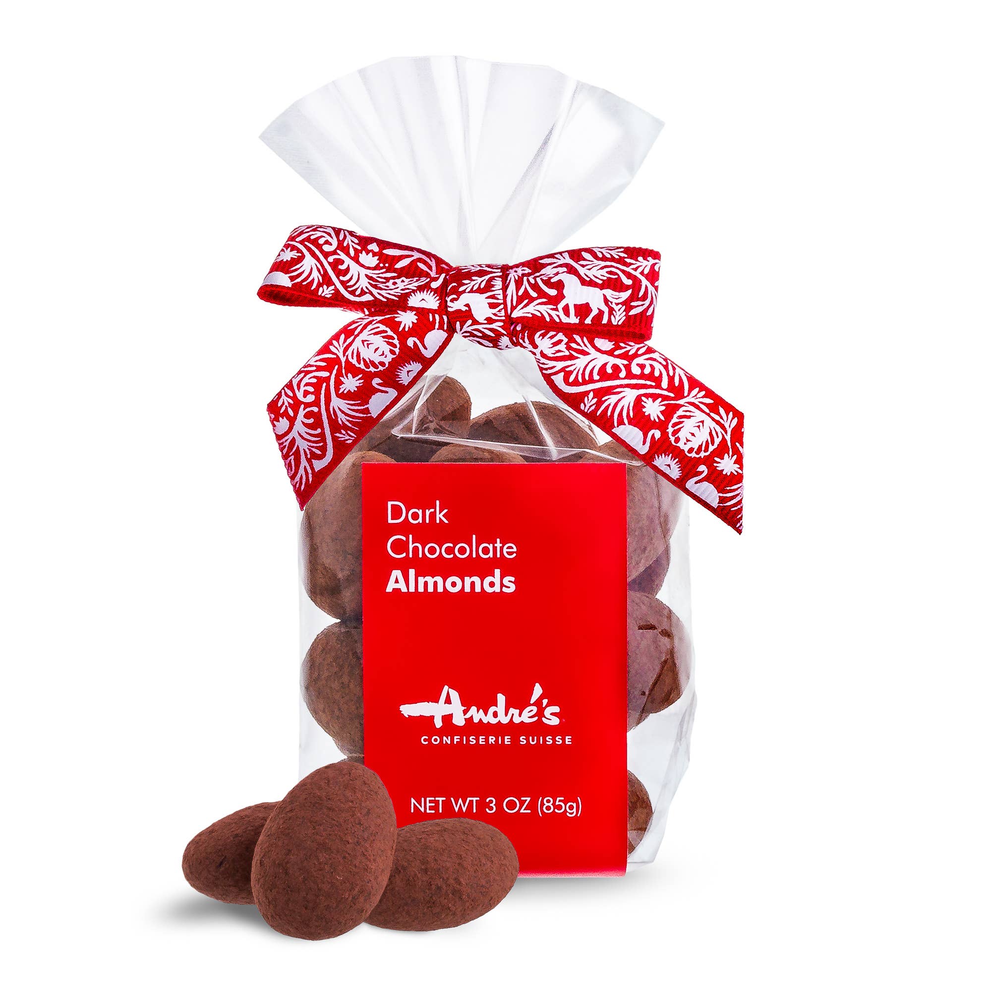 Andre's Chocolates - Wholesale Chocolate Covered Sweets - Chocolate Almonds 3 oz Bag4