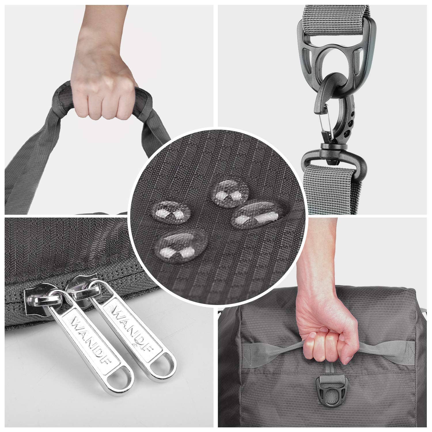 wandf - Wholesale Weekender Bag - Unisex - Large Size WANDF Duffle Bags 32 Inches (100L) Foldable Bag29