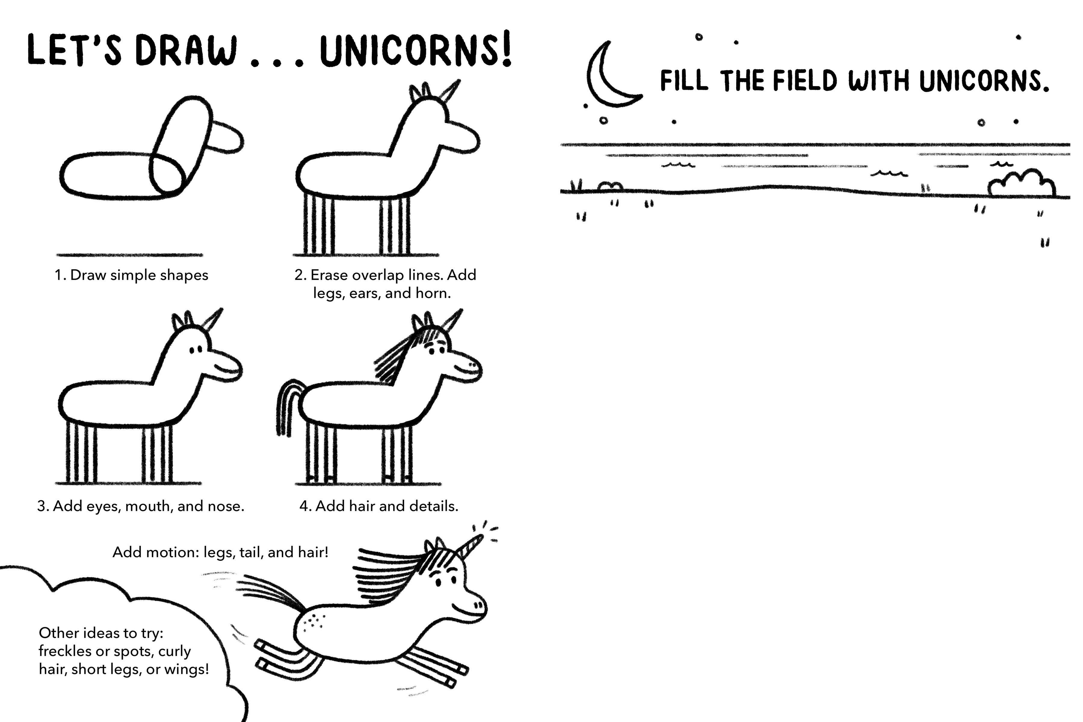 Bushel & Peck Books - Wholesale Colouring and activity book – kids and baby - Mini Doodles: Let's Draw Magical Creatures4