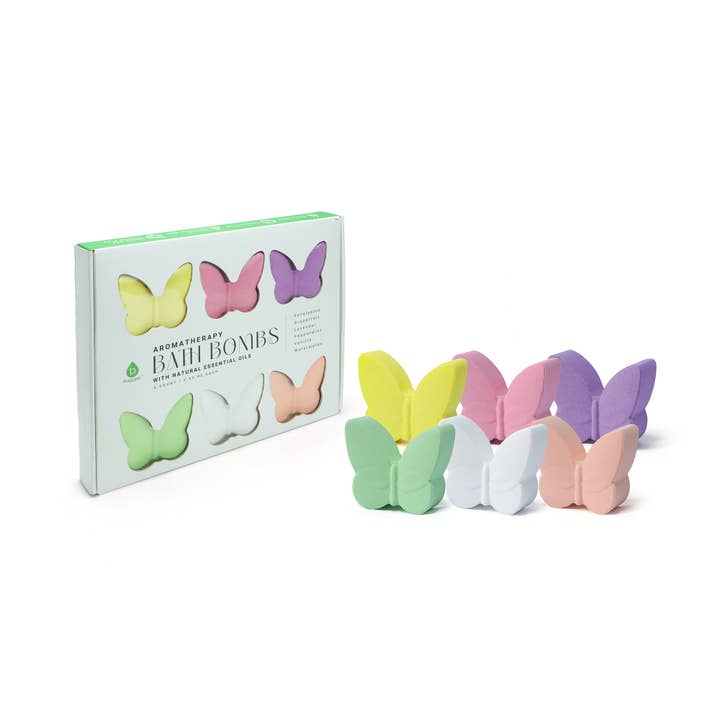 Pursonic Aromatherapy Butterflies Bath Bombs for wholesale by Pursonic