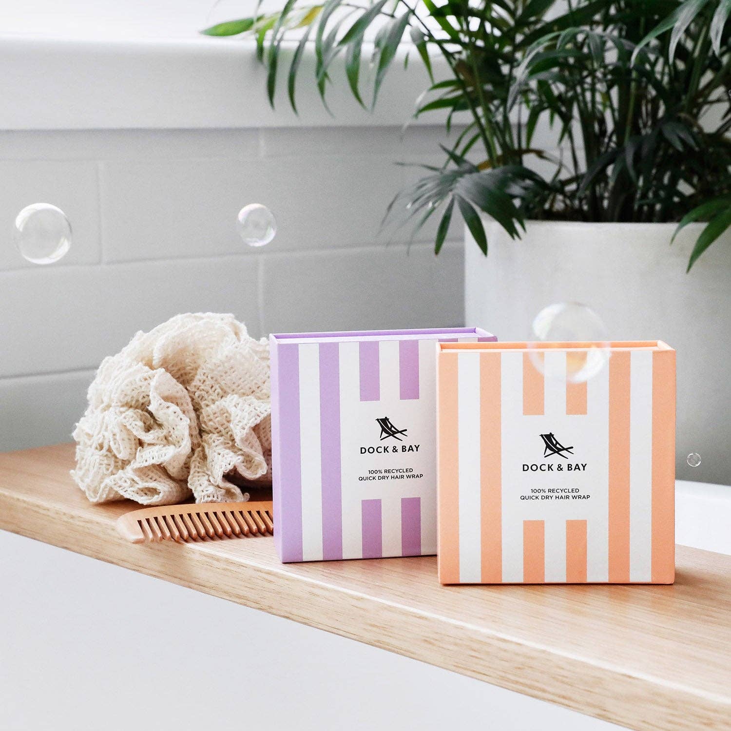 Dock & Bay UK - Wholesale Hair Towel/Wrap - Dock & Bay Hair Wraps - Lombok Lilac (New Box)10