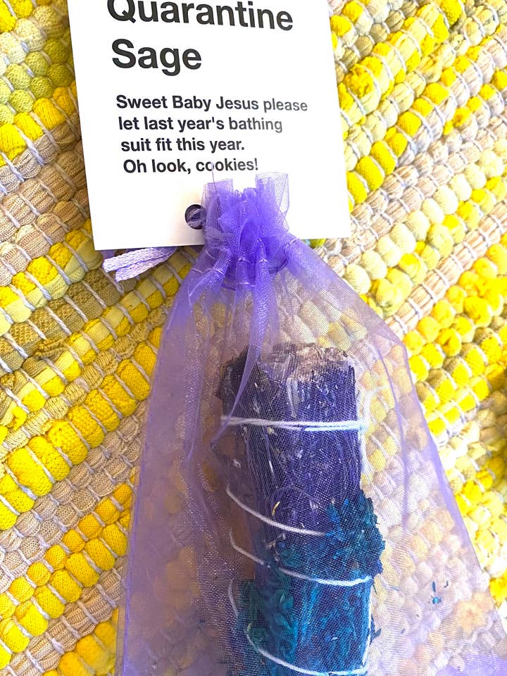 Quarantine Sage for wholesale by Work the Metal