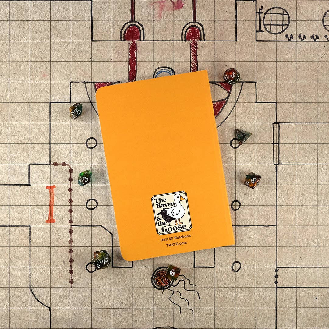 The Raven and the Goose – wholesale Anteckningsbok – Paladin Anteckningsbok - Stor (D&D 5E)9