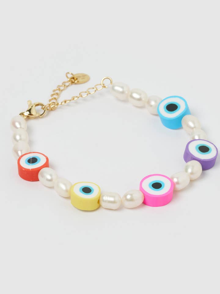 Miz Casa & Co Angeline Armband Parel Multi voor wholesale door Izoa pty ltd