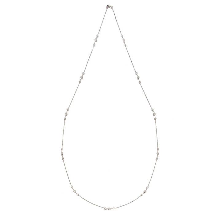 Kosa Jewels - Wholesale Pendant/Charm Necklace - Ardis diamond by the yard Necklace1