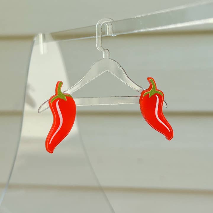 Aaron Grey Co - Wholesale Dangle Earrings - Cayenne Pepper Dangles and Studs1