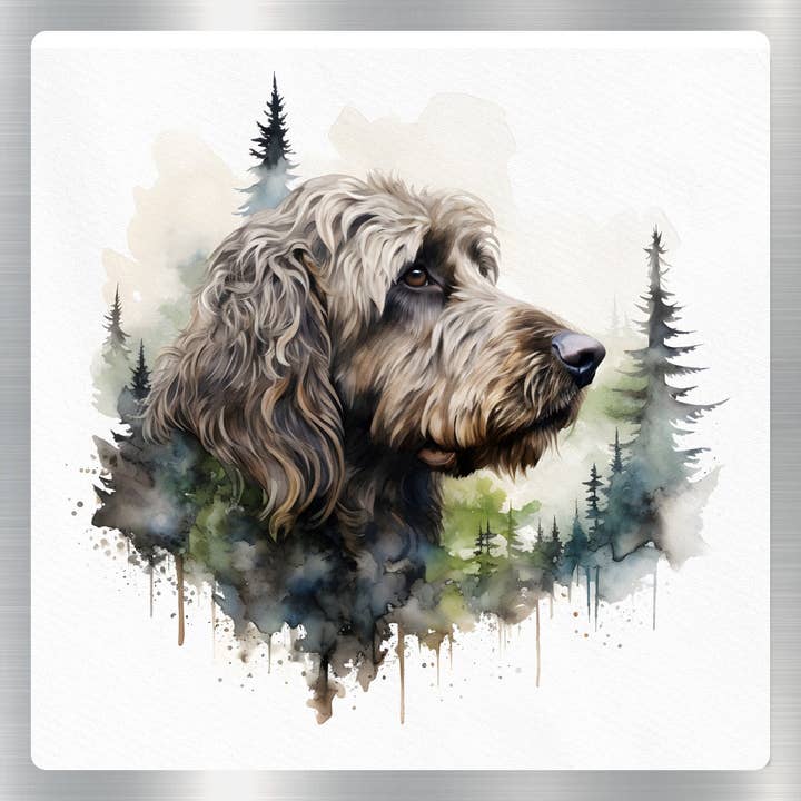 GraffMerch.com - Wholesale Phone & Laptop Stickers - Labradoodle Dog Sticker