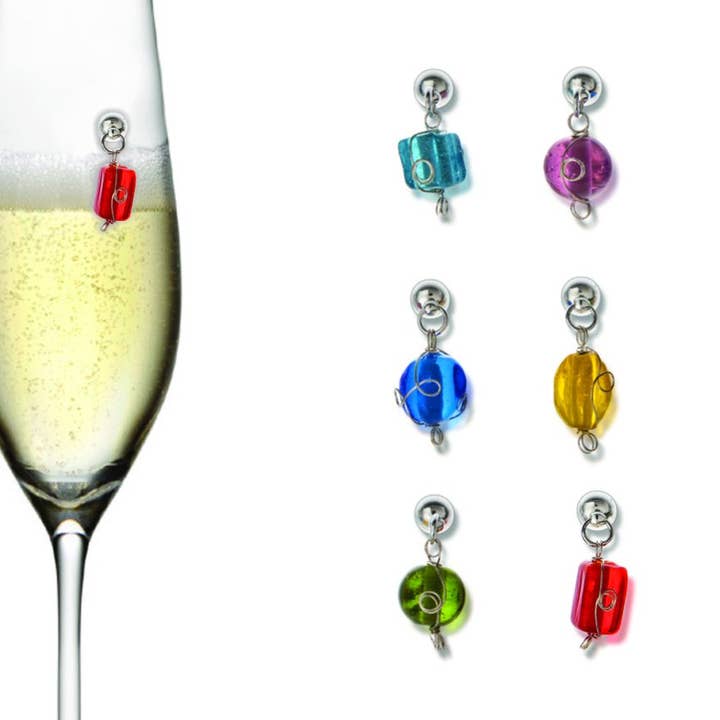 Pier 94 Happy Mediums Collection for wholesale by Going Stemless Magnetic Cocktail Charms
