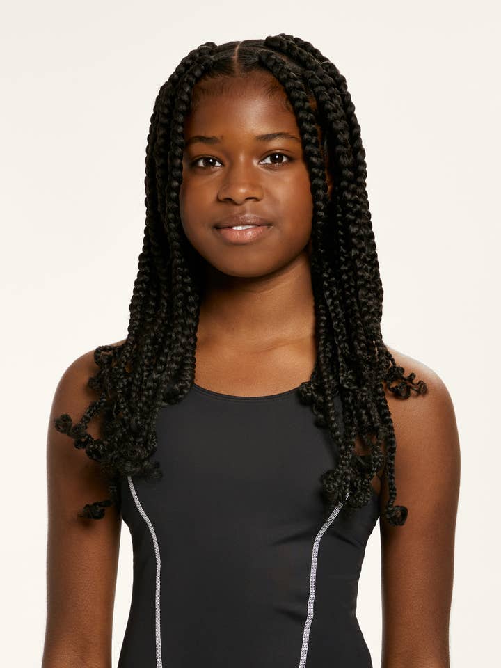 SOUL CAP - Wholesale Swim Cap - Kids & Baby - Kids Voluminous Swim Cap - Long, Curly & Big Hair26