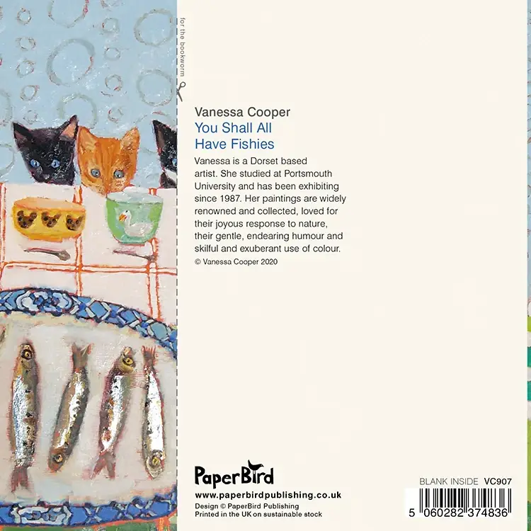 Paper Bird Publishing – wholesale Everyday greeting card – You Shall All Have Fishes1