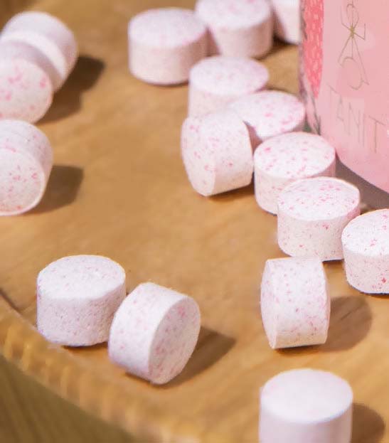 TANIT - Wholesale Toothpaste - Strawberry Toothpaste Tablets - Reusable jar - 124 tablets2