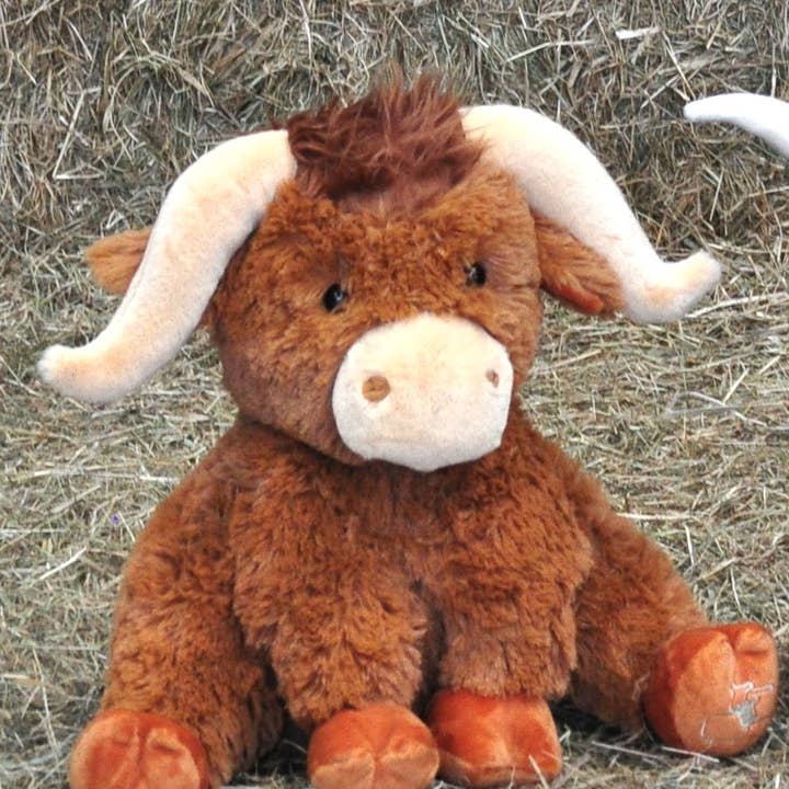 Jomanda Soft Toys & Accessories - Wholesale Stuffed/Plush Toy - Kids & Baby - Horny Highland Cow Plush Brown Large Soft Toy 30CM2