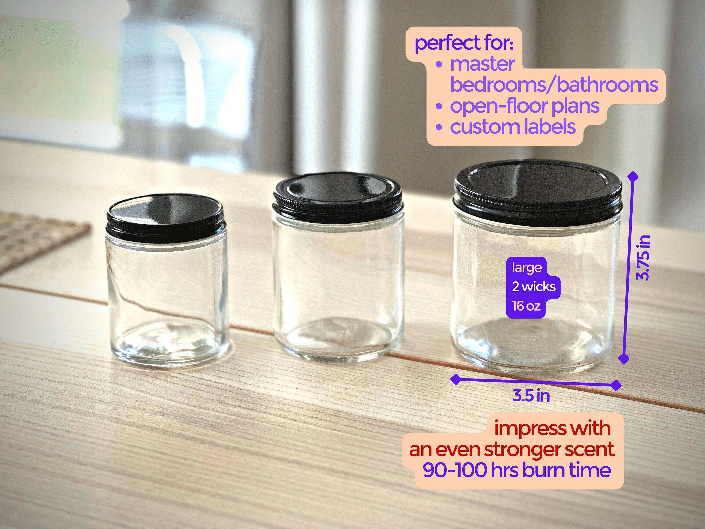 nuttysparks - Wholesale Jar/Filled Candle - just a little bit salty8