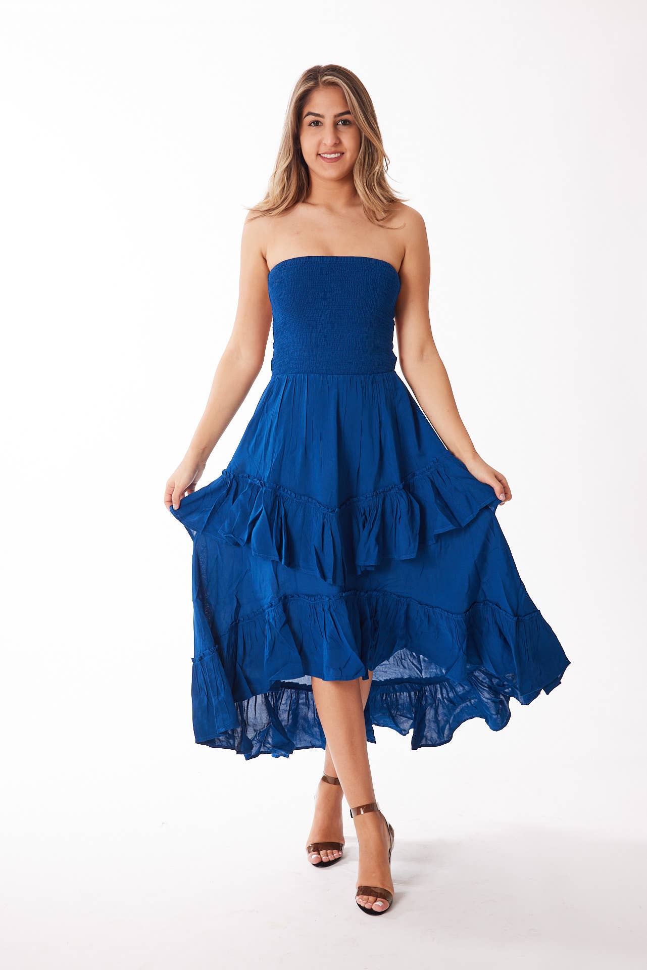 Ranee's – Engroshandel Kjole - Dame – Tre rem kjole12