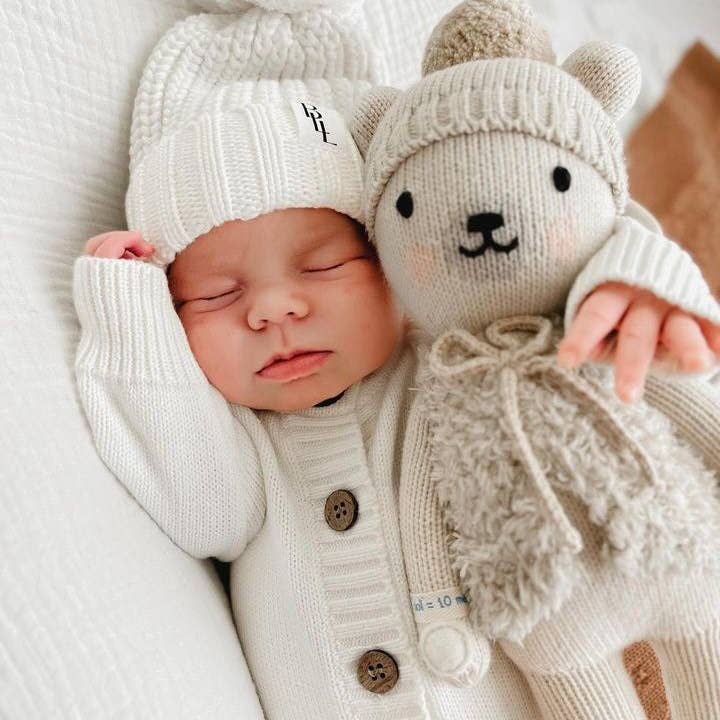 Brave Little Lamb the Label - Wholesale Newborn/Knit Hat - Baby - Luxe Knit Beanie4