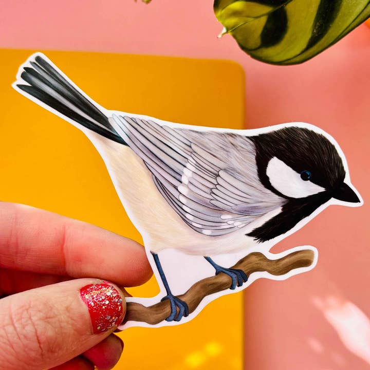 Pixiecraft - Wholesale Sticker - Garden Birds 10cm Vinyl Stickers: Nature Inspired Waterproof Decals