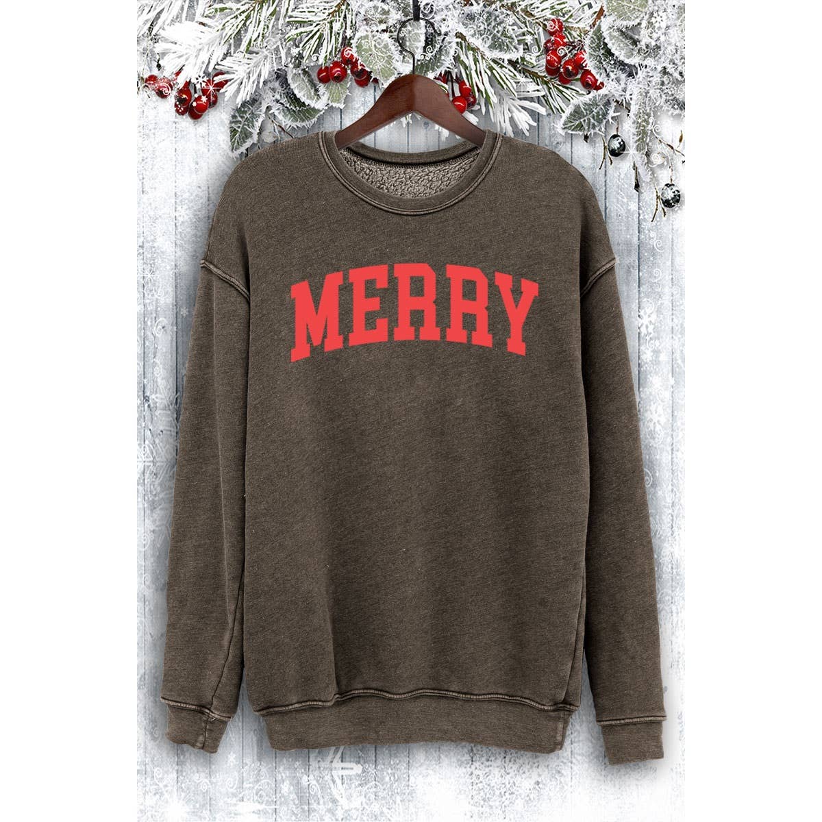 HRTandLUV – wholesale Graphic sweatshirt – Women’s – MERRY MINERAL SWEATSHIRTS1