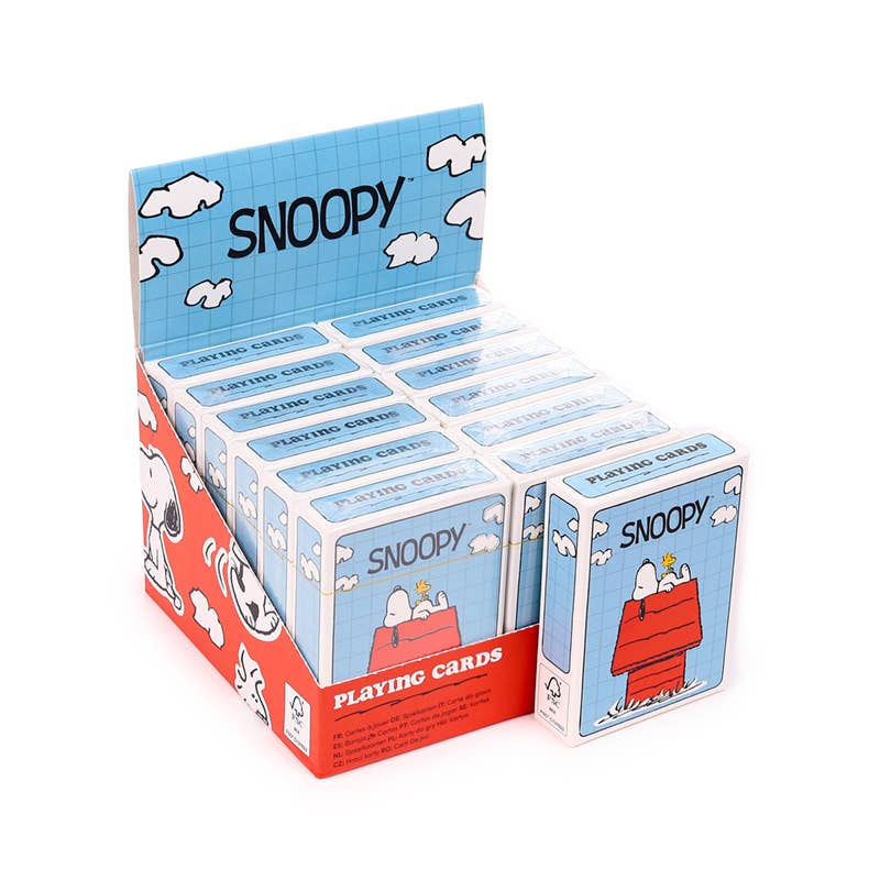 Puckator EU - Wholesale Playing Cards - Peanuts Snoopy & Woodstock Standard Playing Card Deck0