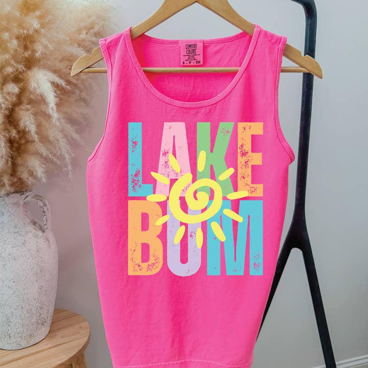 Lake Bum Graphic Tee for wholesale by Southern Attitude Designs Inc