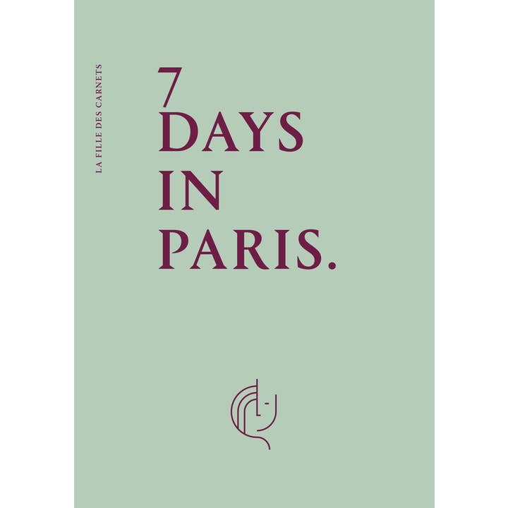 7 Days in Paris - English Version - Pre-order for wholesale by La Fille des Carnets