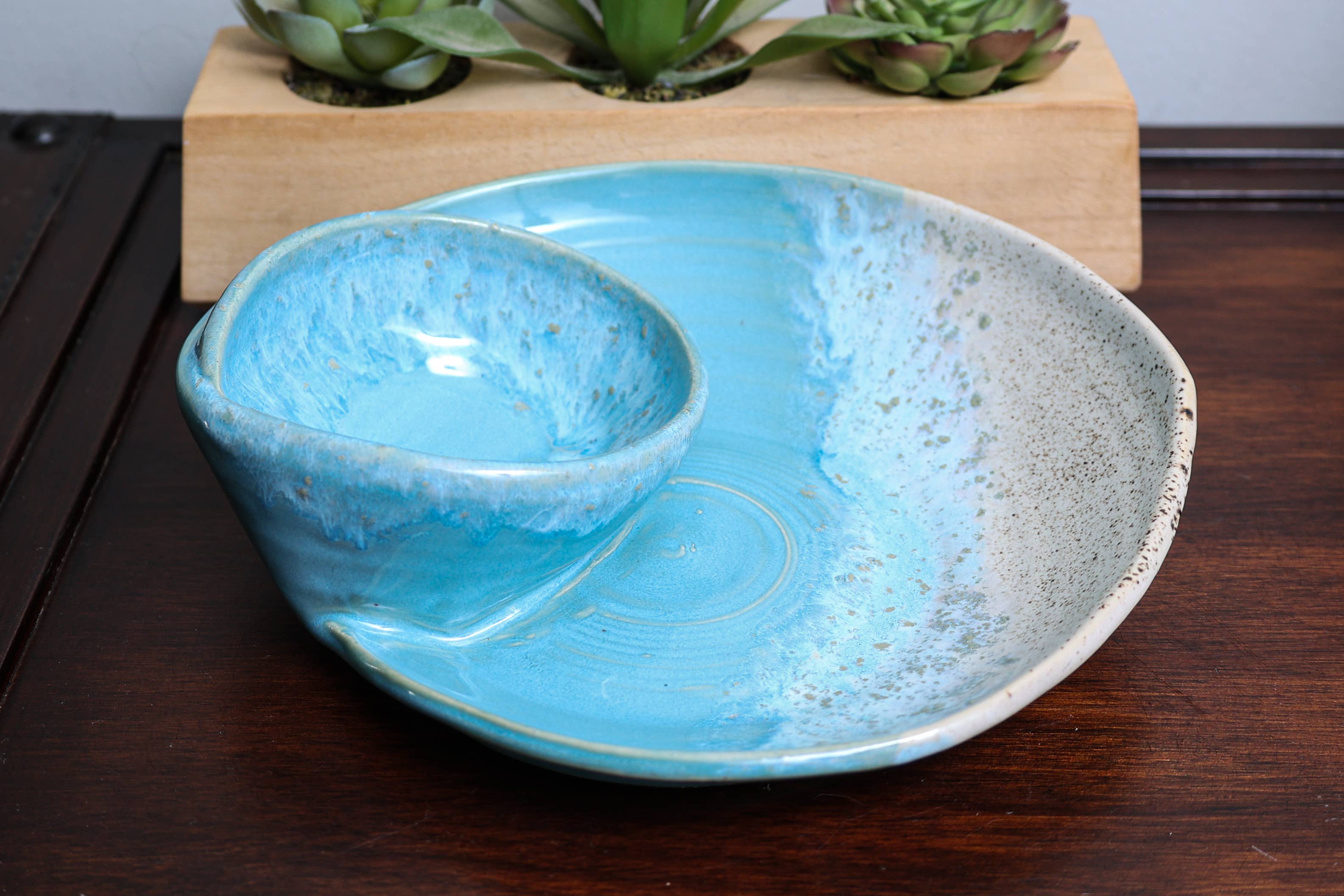 Sawdust and Clay - Wholesale Decorative Plate/Dish/Bowl - Coastal Swirly Bowls7