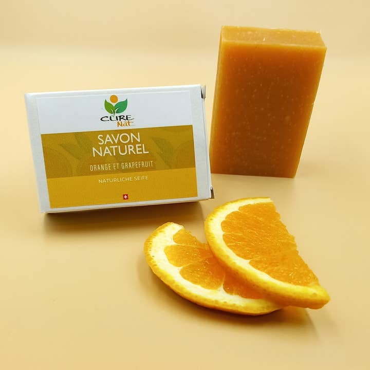 Orange and Grapefruit Soap for wholesale by CureNat