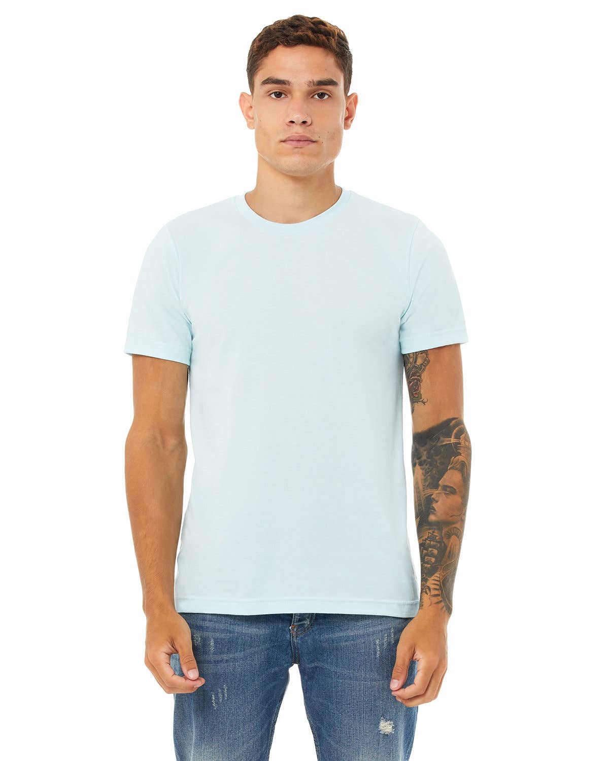 Total Apparel - Wholesale T-Shirt - Men's - Bella + Canvas Unisex Heather Blank CVC T-Shirt | 3001CVC23