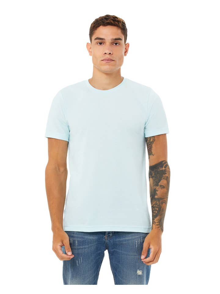 Total Apparel - Wholesale T-Shirt - Men's - Bella + Canvas Unisex Heather Blank CVC T-Shirt | 3001CVC23