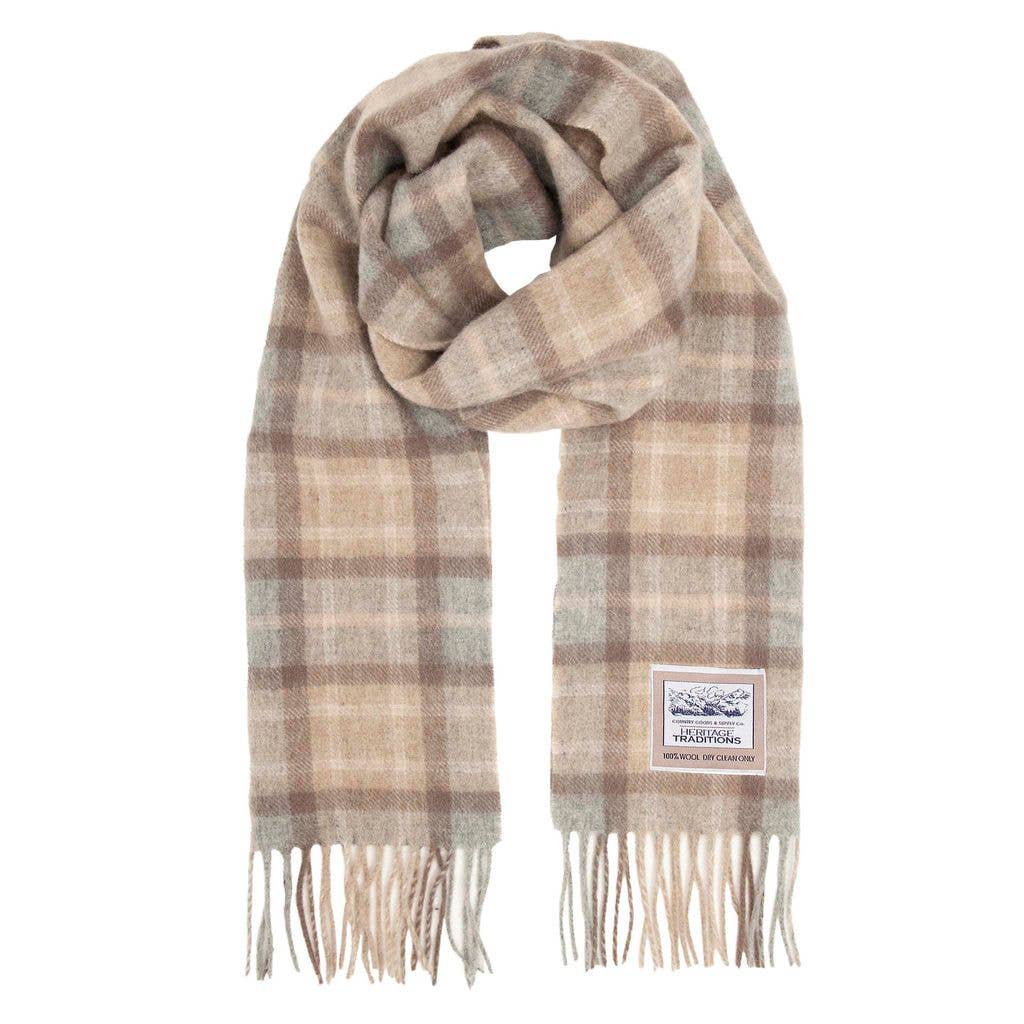Eurostick - Wholesale Scarf - Unisex - Pure Wool Tartan Check Scarf37