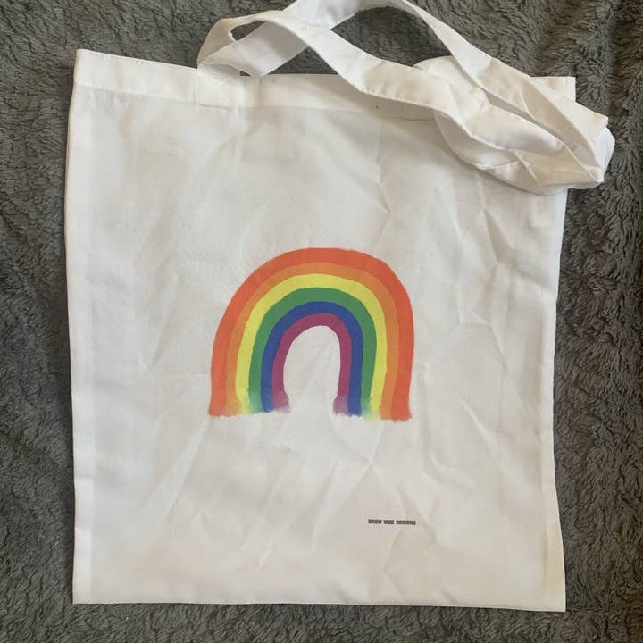 Borsa a mano arcobaleno - Braw Wee Emporium per la vendita all'ingrosso da parte di Braw Wee