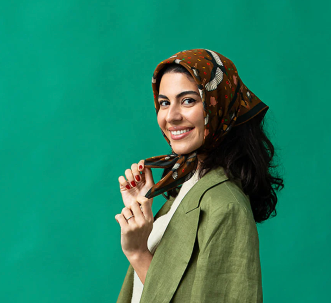 Mur by Ayca - Wholesale Bandana - Unisex - Stork Bandana1