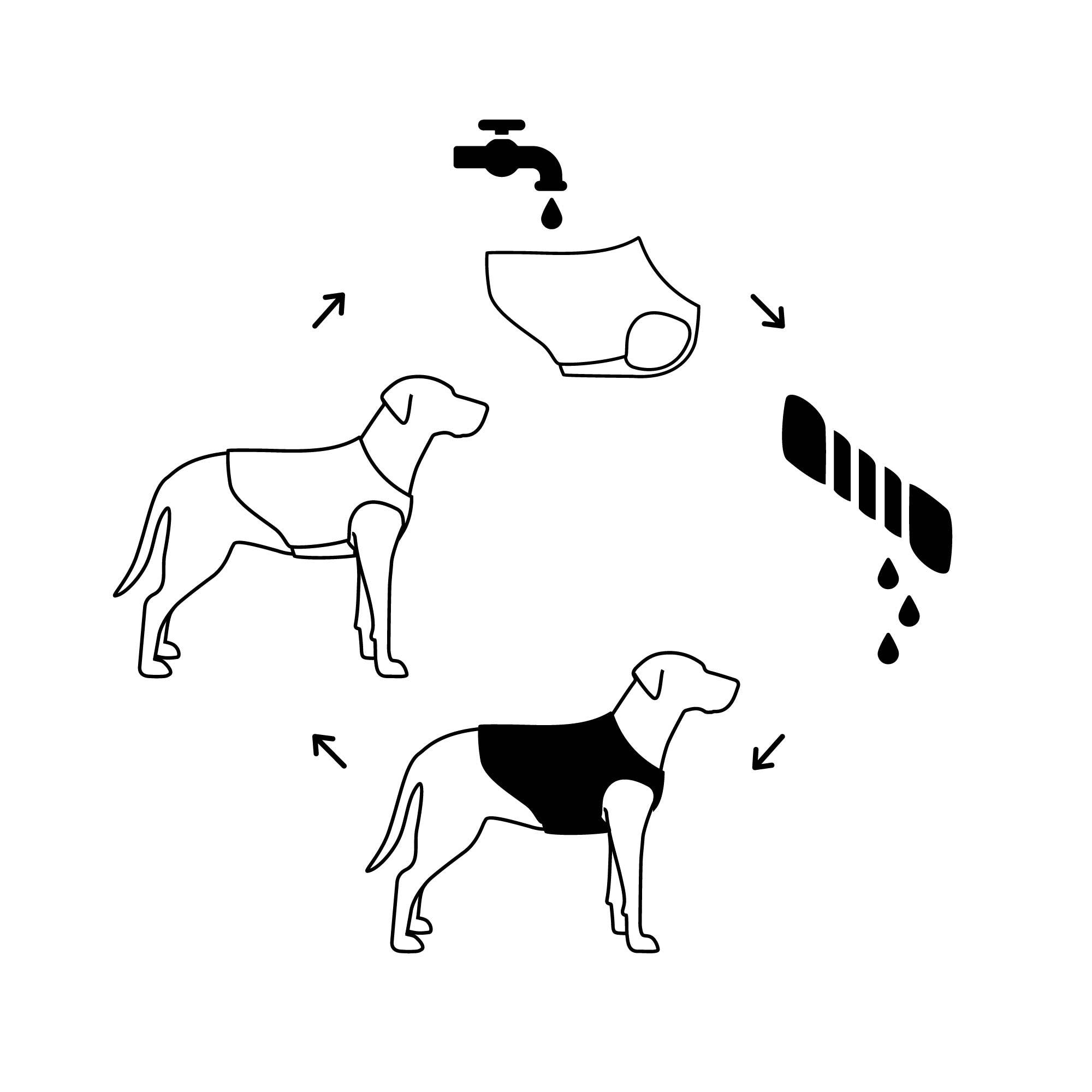 GF Pet – Engroshandel Vest - Hund – Elasto-Fit Isvest - Blå6