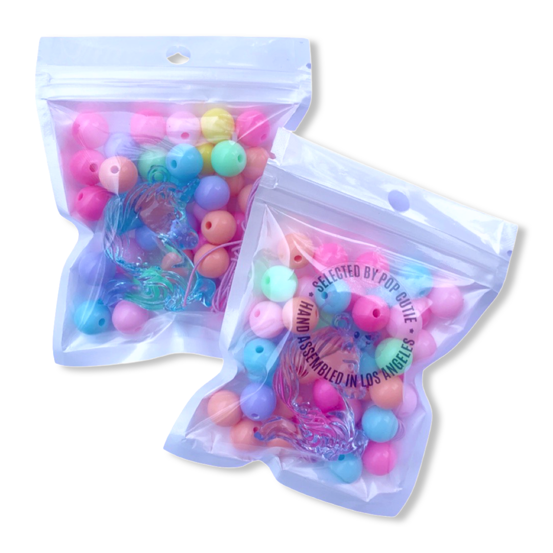 Pop Cutie Accessories & Gifts - Europe – wholesale DIY Jewellery – Child – Pop Cutie DIY Bag (Make your own necklace) Craft Kit2