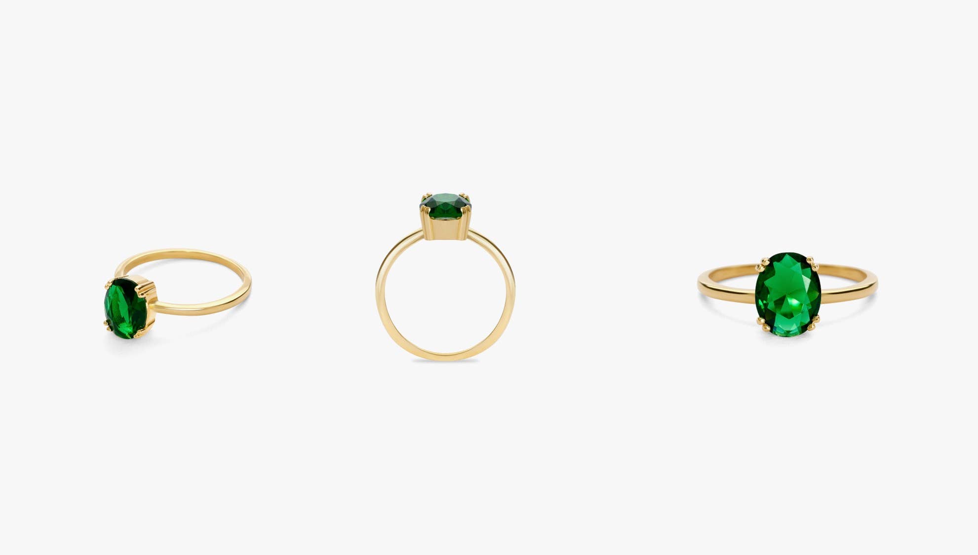 JoyPersonalized – wholesale Förlovningsring – Smaragdring, Smaragd förlovningsringar4