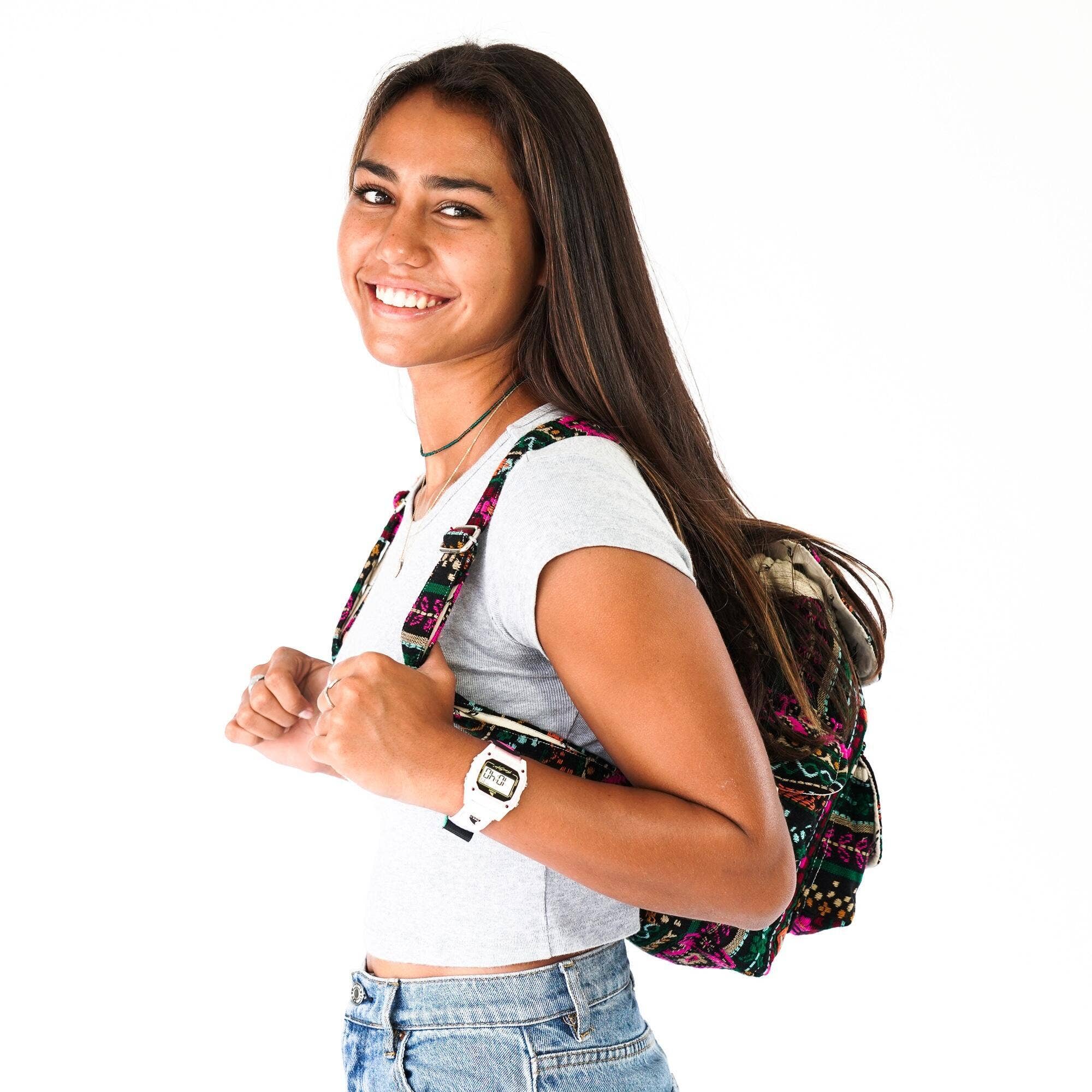 Rice Love - Wholesale Backpack - Unisex - Mini Recycled Travel Backpack Dana3