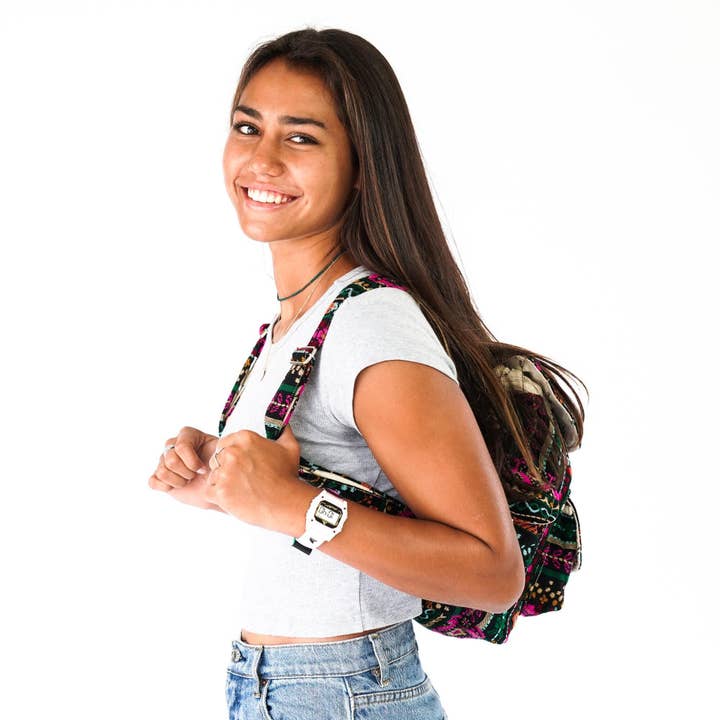 Rice Love - Wholesale Backpack - Unisex - Mini Recycled Travel Backpack Dana3