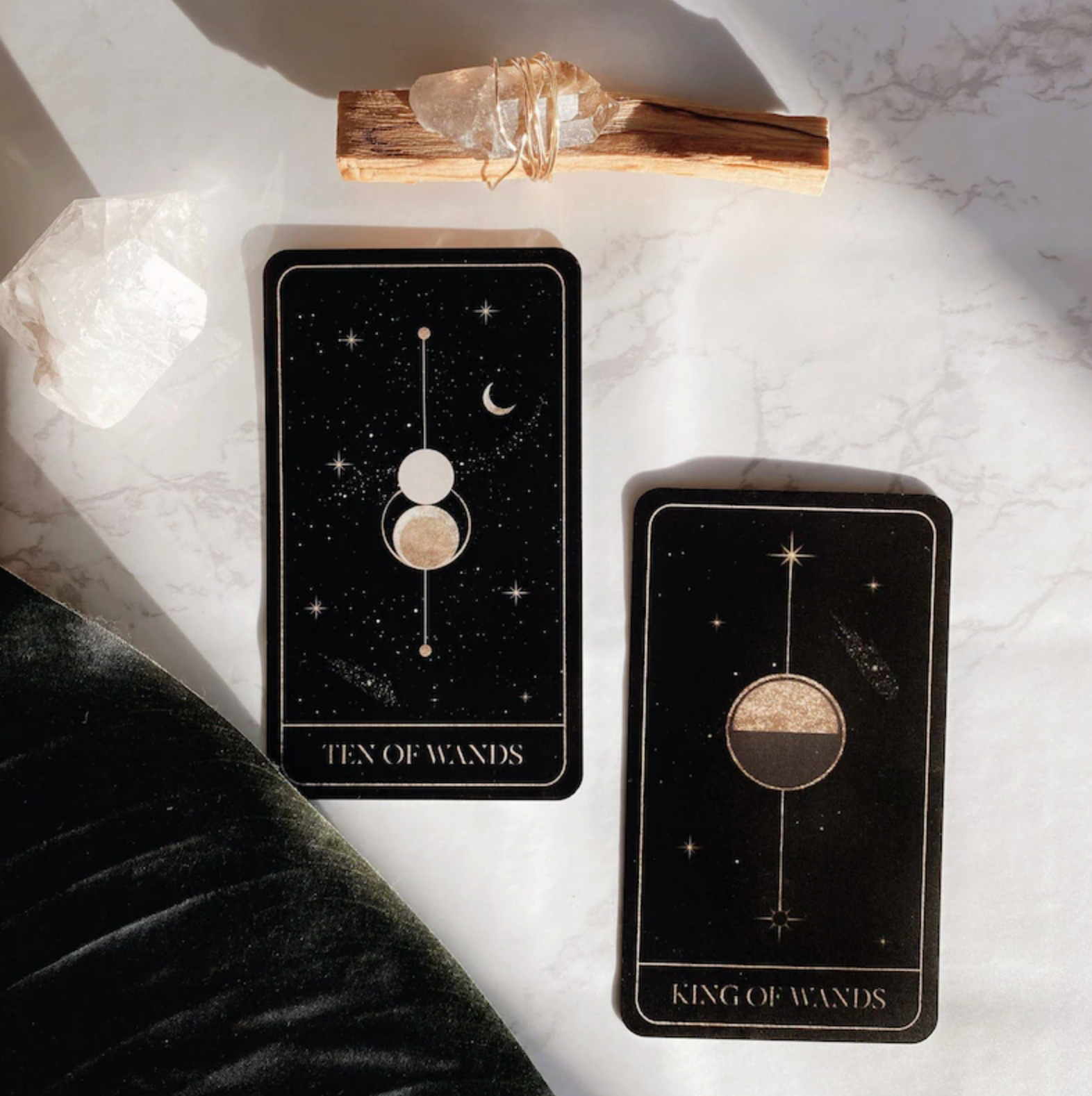 Terra Soleil – Engroshandel Tarotkort – Luna Soleil ® Tarotkort | 78 tarotkort til begyndere10