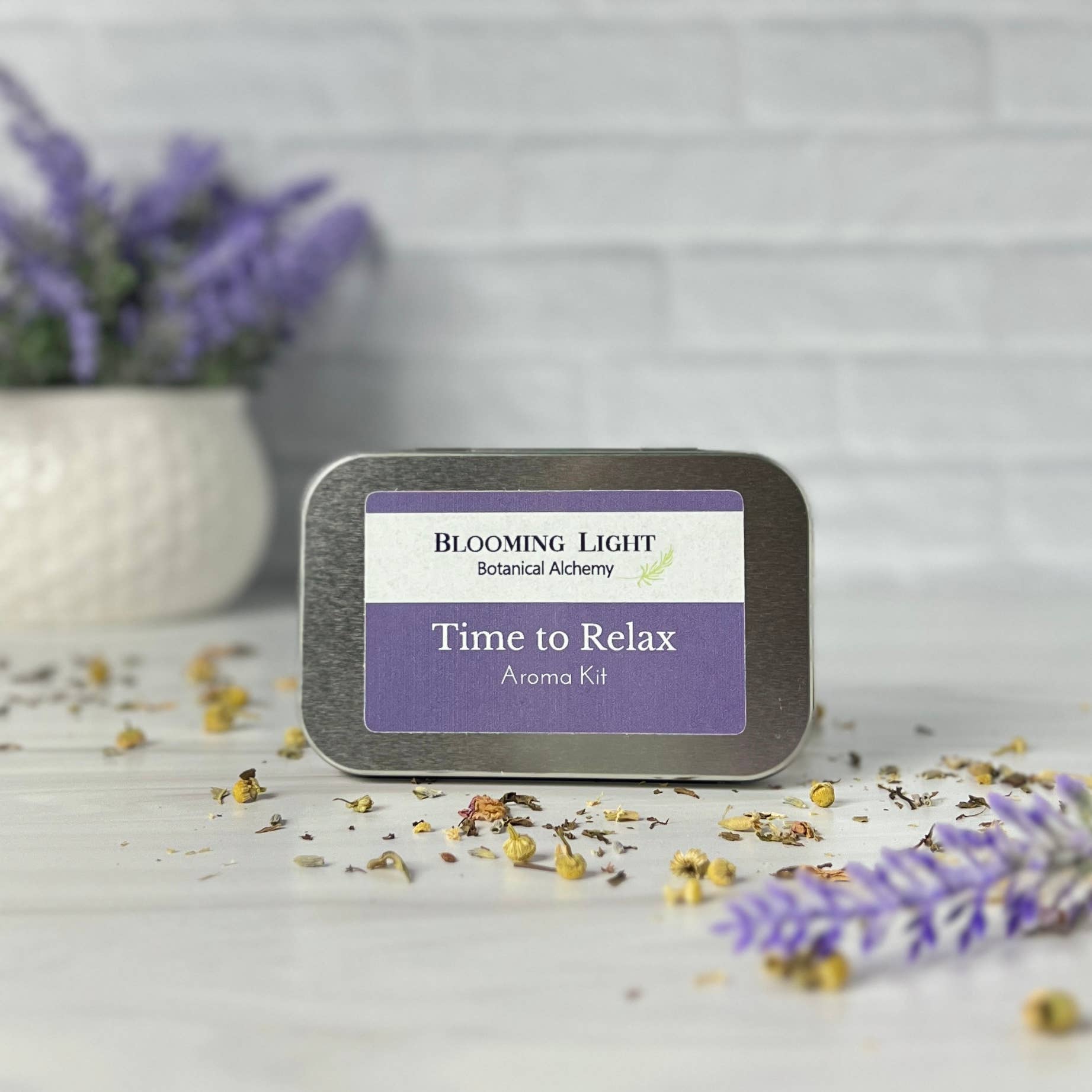 Blooming Light Botanical Alchemy, llc – Engroshandel Aromaterapi lotion/olie – Tid til at slappe af Aromaterapi Kit2