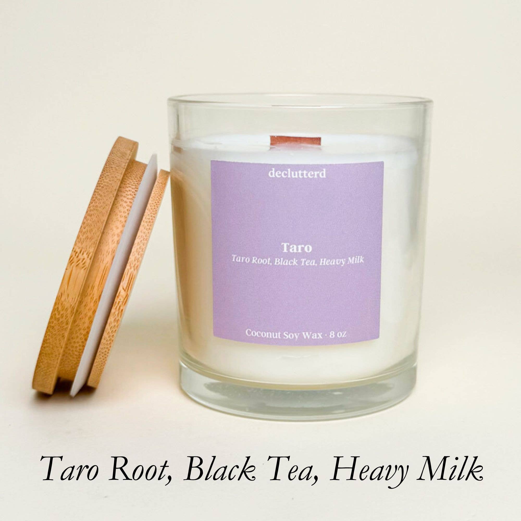 declutterd - Wholesale Jar/Filled Candle - Bulk declutterd 8 oz. Candles with Lid Non Toxic No Box20