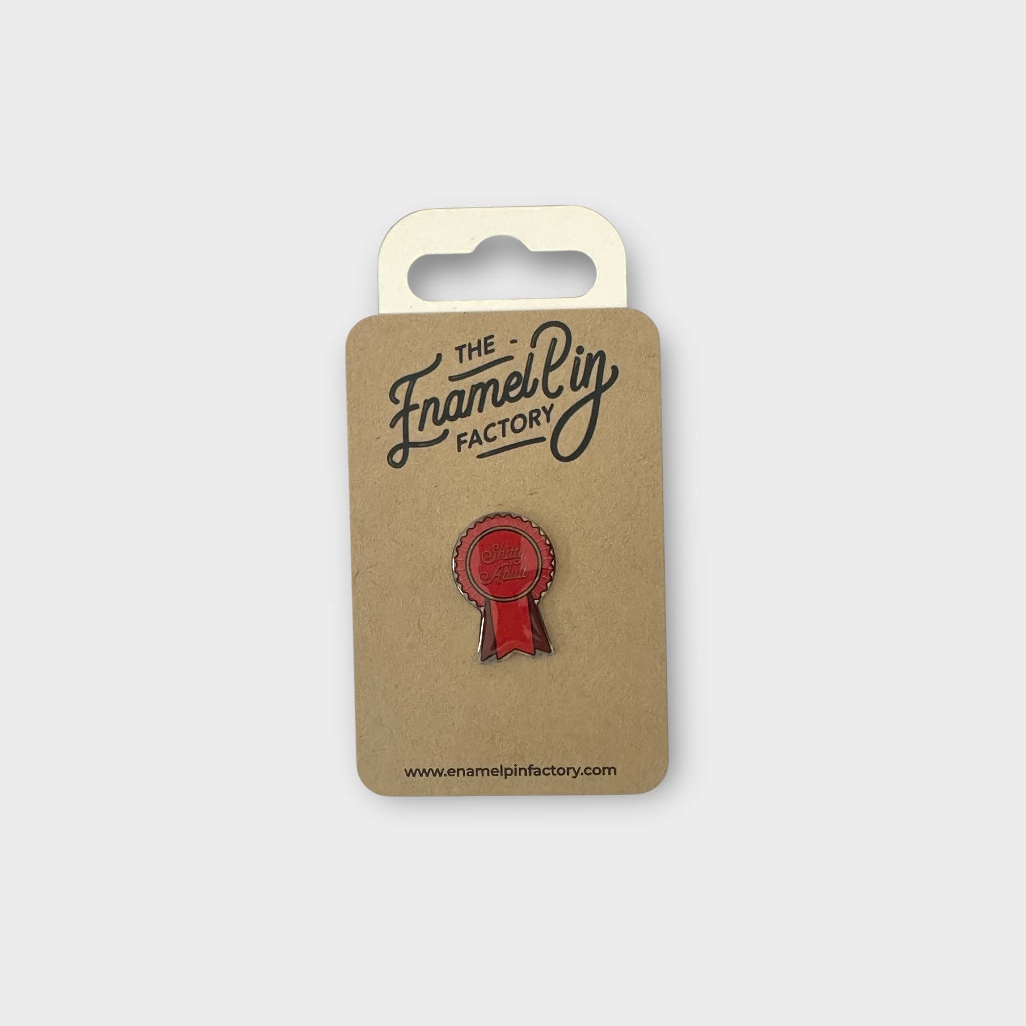 The Enamel Pin Factory – Alfinete/botão de lapela por atacado – Crachá de Alfinete de Esmalte Ecológico - Adulto de Merda1