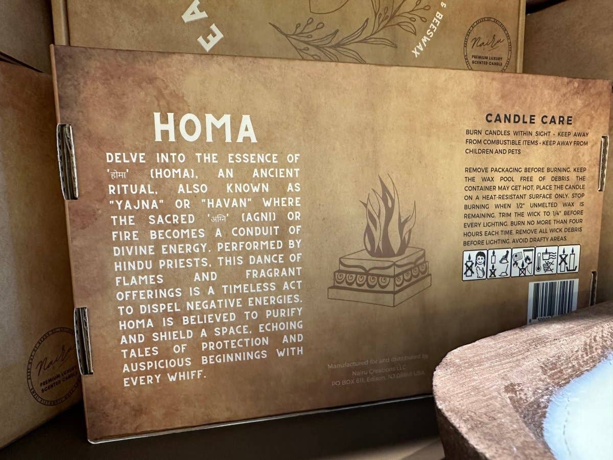 Nairu - A Wellness Boutique - Wholesale Jar/Filled Candle - Earthbound - Homa Candle - Soy Wax and Beeswax blend