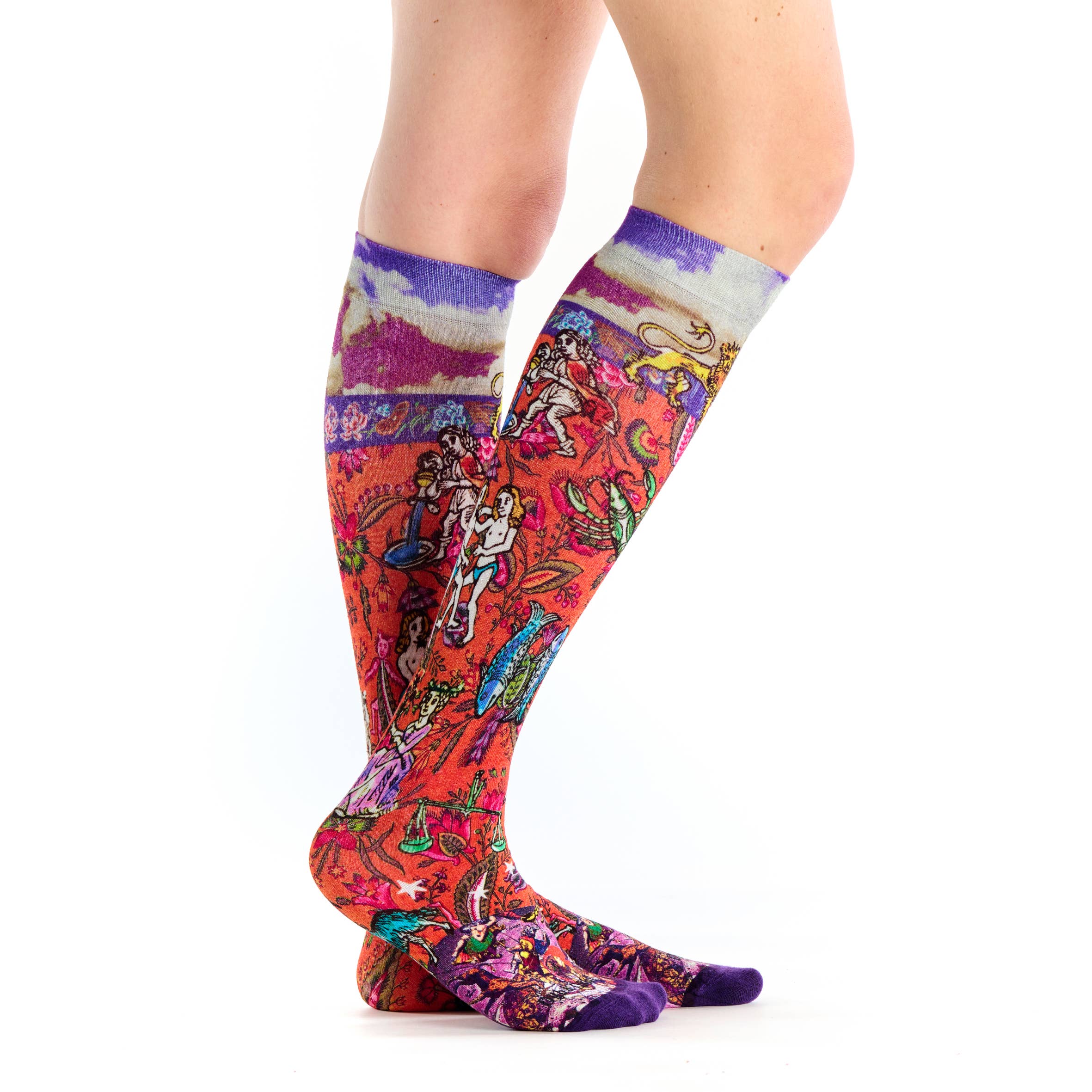 Dub & Drino - Wholesale Socks - Women's - Gaïa bamboo knee-highs1