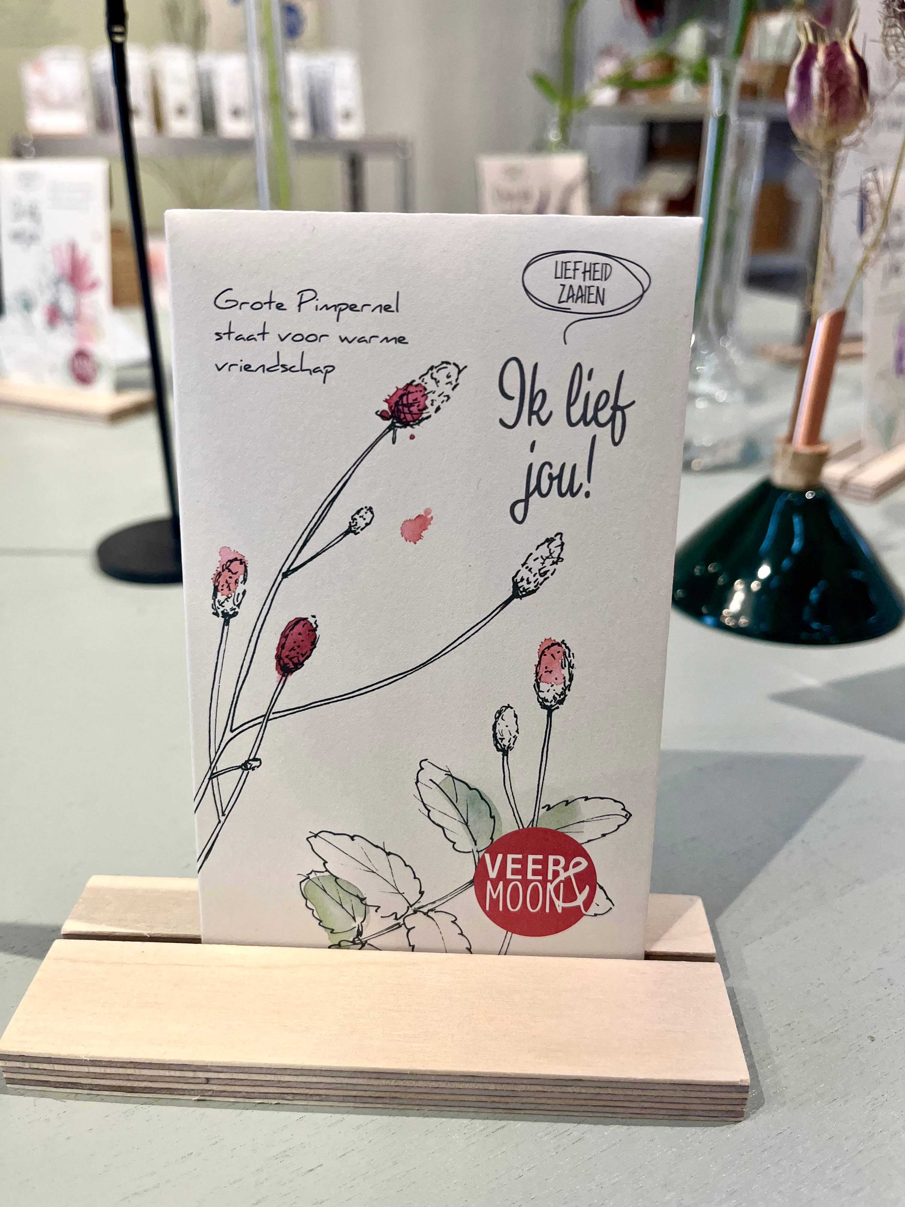 Veer&Moon - Venta al por mayor Expositor - Hogar - Expositor de madera con línea de semillas de cumplidos3